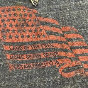 M top USA July 4th American Flag Constitution Original Retro Brand sweatshirt  L